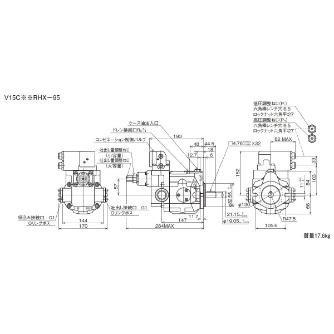 ダイキン工業（株） ピストンポンプ V ピストンポンプ V15C12RHX-95