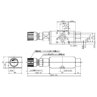ダイキン工業（株） モジュラースタック形流量調整弁 MF モジュラースタック形流量調整弁 MF-02P-55