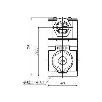 ダイキン工業（株） 電磁操作弁 KSO-G02-8CA 電磁操作弁 KSO-G02-8CA-30