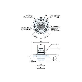 （株）ナベヤ Qーロックエレメント ピン(油圧式複動) QLH Ｑ－ロックエレメント　ピン（油圧式複動） QLH48DDP