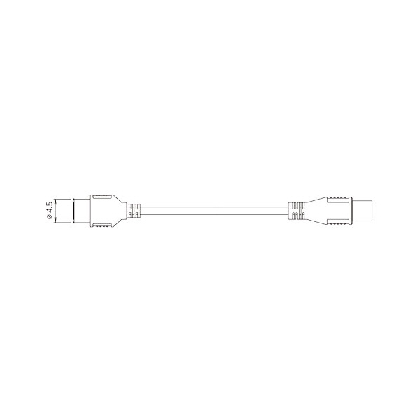 （株）マグネスケール 延長ケーブル CE38 延長ケーブル（２ｍ） CE38-02