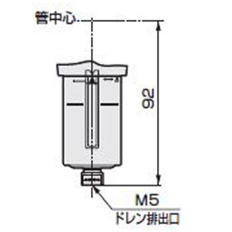 ＣＫＤ（株） フィルタレギュレータ 白色シリーズ W1000-8 フィルタレギュレータ　白色シリーズ W1000-8-W-F1