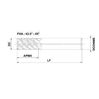 三菱マテリアル（株） スマートミラクルエンドミル VQ6MHVCH スマートミラクルエンドミル VQ6MHVCH D1600