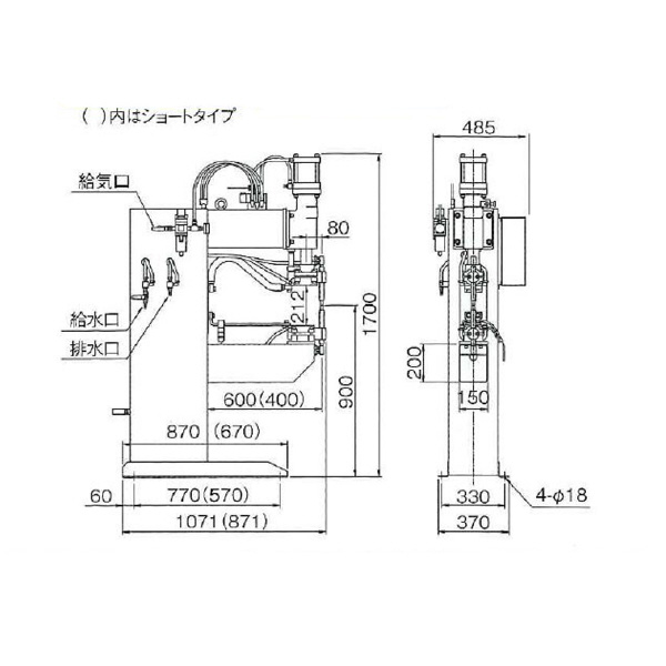 （株）ダイヘン 交流スポット溶接機 SLA 交流スポット溶接機 SLAJ35-601+VX300K