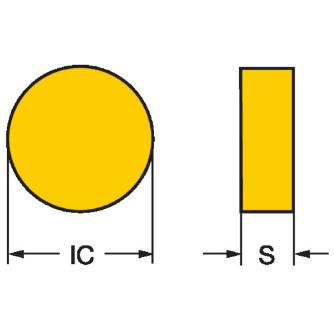 サンドビック（株） T-Max セラミックチップ RNGN Ｔ－ＭＡＸ　セラミックチップ　【Ｄ】 RNGN 12 07 00E 6230