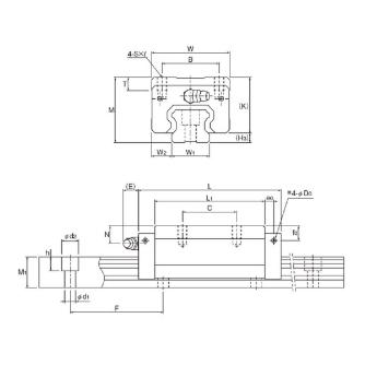 ＴＨＫ（株） LMガイド用ブロック SHS ＬＭガイド用ブロック SHS45LR1SS(GK) BLOCK