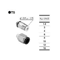（株）コガネイ クイック継手 ストレート NCU-TS10-01 (10コイリ)