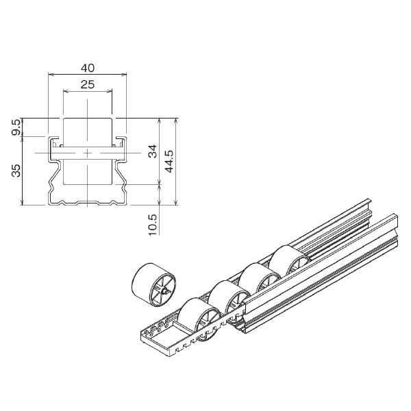 ＴＭＥＨジャパン（株） セパレートプラコン GPR セパレートプラコン GPR4040B-2.4-GI
