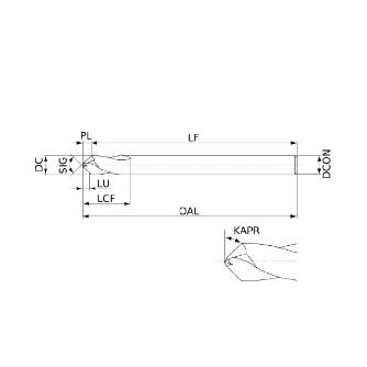 三菱マテリアル（株） 超硬ソリッドドリル DLE 超硬ソリッドドリル DLE0300S030P090 DP1020