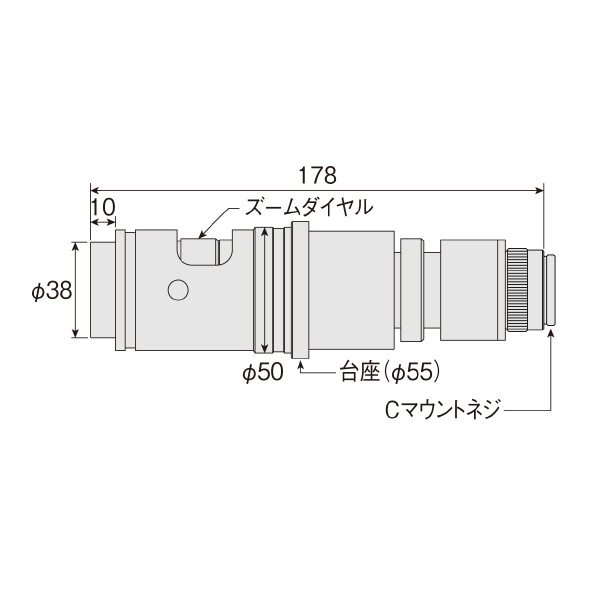 ホーザン株式会社 ズームレンズ ズームレンズ L-817