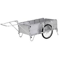 アルインコ（株） 折りたたみ式リヤカー ノーパンクタイヤ HKW-180L