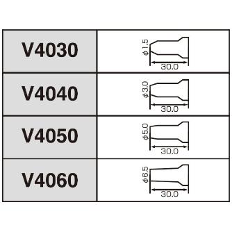 （株）ロブテックス バリオ/丸ノズル1.5MM V4030 バリオ／丸ノズル１．５ＭＭ V4030