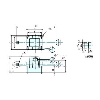 （株）ナベヤ クランプマスターバイス PA送り板 EPA クランプマスターバイス　ＰＡ送り板 EPA75-OP-P
