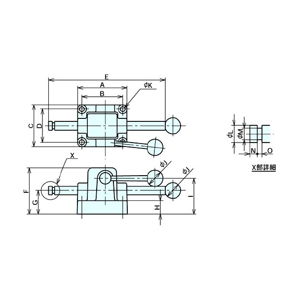 （株）ナベヤ クランプマスターバイス PA送り板 EPA クランプマスターバイス　ＰＡ送り板 EPA75-OP-P