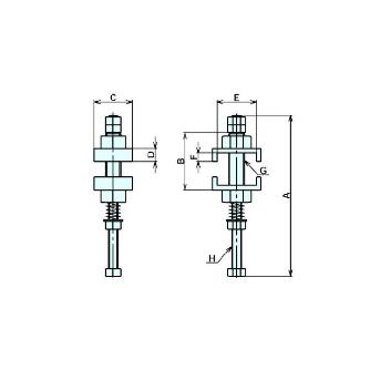 （株）ナベヤ スプリングスクリュー 6892 スプリングスクリュー６８９２ 6892-5