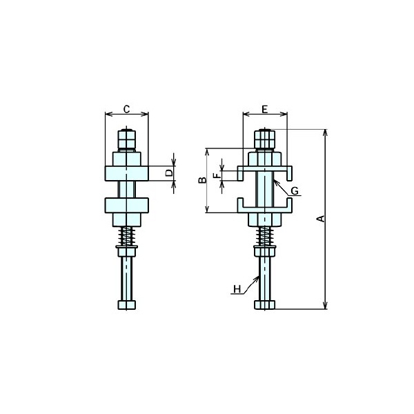 （株）ナベヤ スプリングスクリュー 6892 スプリングスクリュー６８９２ 6892-6