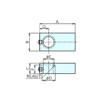 （株）ナベヤ ナットランナークランプ用素材クランプバー NRCS ナットランナークランプ用素材クランプバー NRCS10CS