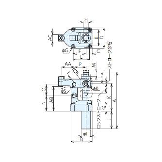 （株）ナベヤ ナットランナークランプL型 NRCL ナットランナークランプＬ型 NRCL06