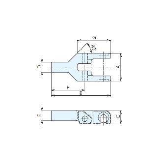 （株）ナベヤ ナットランナーL型用クランプレバー NRCL ナットランナーＬ型用クランプレバー NRCL03C
