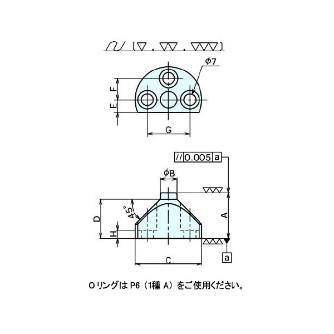（株）ナベヤ 基準座(フランジ付) KZFR 基準座（フランジ付） KZFR30