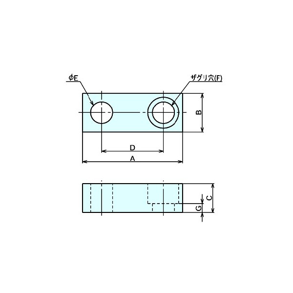 （株）ナベヤ ハイトブロック HBL ハイトブロック HBL0820