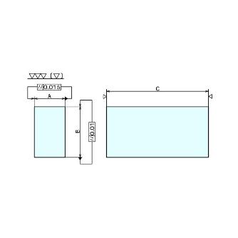 （株）ナベヤ 鋼製ブロック(焼入品) HP 鋼製ブロック（焼入品） HP20050