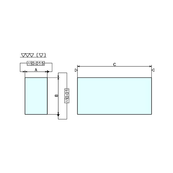 （株）ナベヤ 鋼製ブロック(焼入品) HP 鋼製ブロック（焼入品） HP25075