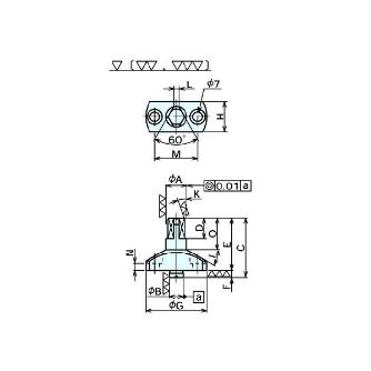 （株）ナベヤ フランジ付ロケートピン PFD フランジ付ロケートピン PFD1410-38