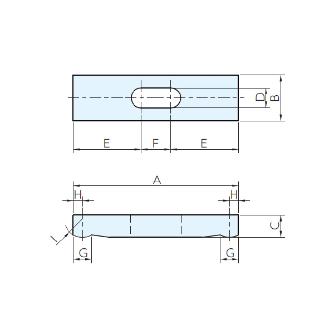 （株）ナベヤ ダブルエンドクランプ WEC ダブルエンドクランプ WEC16