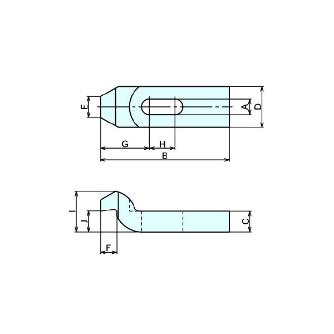 （株）ナベヤ グーズネッククランプ(H型) HCC グーズネッククランプ（Ｈ型） HCC16