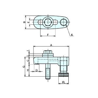 （株）ナベヤ インジェッククランプ ICM インジェッククランプ ICM0020