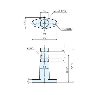 （株）ナベヤ ワークサポートジャッキ WSJ ワークサポートジャッキ WSJ190