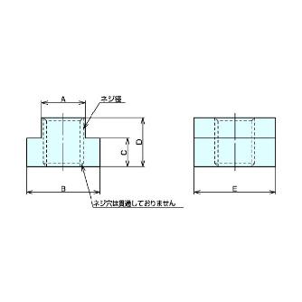 （株）ナベヤ Tスロットナット TNM Ｔスロットナット TNM2216