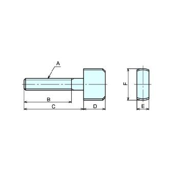 （株）ナベヤ キーボルト KBT キーボルト KBT12