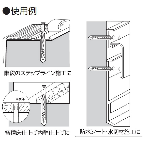 （株）ロブテックス ネイルプラグ NP ネイルプラグ NP525