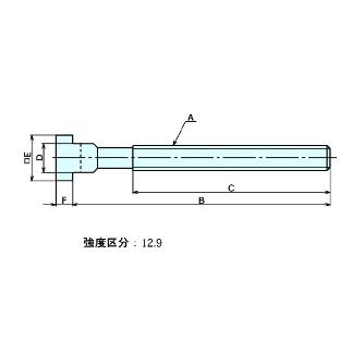 （株）ナベヤ Tスロットボルト(ハイテンション) BTH Ｔスロットボルト（ハイテンション） BTH1680