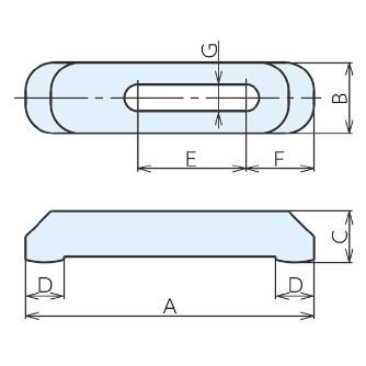 （株）ナベヤ プラプレーンクランプ PPC プラプレーンクランプ PPC3