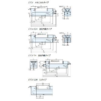 （株）ナベヤ ロックタイトCV精密マシンバイス LTCV ロックタイトＣＶ精密マシンバイス LTCV125S