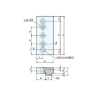 （株）ナベヤ 5軸マシンバイス ユニバーサルベース UJB ５軸マシンバイス　ユニバーサルベース UJB100