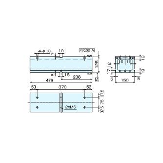 （株）ナベヤ 5軸マシンバイス ハイトブロック LT5AU ５軸マシンバイス　ハイトブロック LT5AU100-HB125K