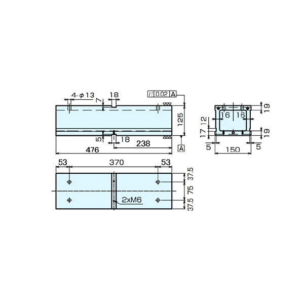 （株）ナベヤ 5軸マシンバイス ハイトブロック LT5AU ５軸マシンバイス　ハイトブロック LT5AU100-HB125K