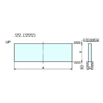 （株）ナベヤ 薄型パラレルブロック UP 薄型パラレルブロック UP1630