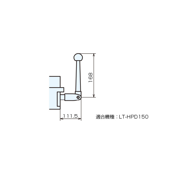（株）ナベヤ マシンバイスシリーズ部品 ハンドル LT マシンバイスシリーズ部品　ハンドル LT-13HN176