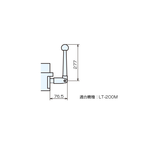 （株）ナベヤ マシンバイスシリーズ部品 ハンドル LT マシンバイスシリーズ部品　ハンドル LT-22HN300