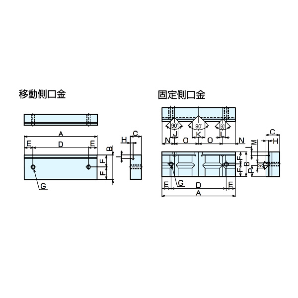 （株）ナベヤ ユニレバーアクションバイス 口金 UTS ユニレバーアクションバイス　口金 UTS75-JA