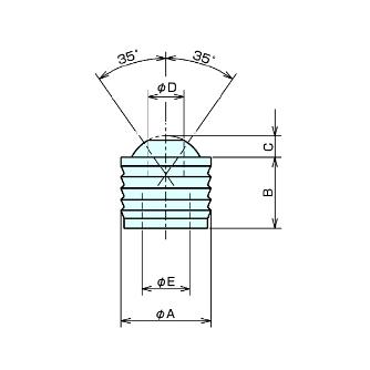 （株）ナベヤ インサートノズルJJ型 JJ インサートノズルＪＪ型 JJ14-1