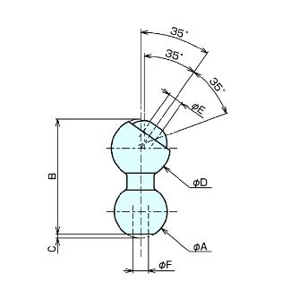 （株）ナベヤ インサートノズルBU型 BU インサートノズルＢＵ型 BU14-1