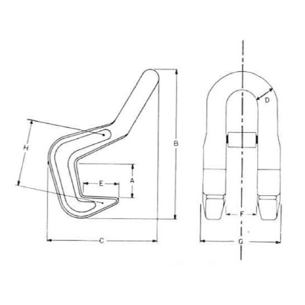 イーグルクランプ（株） ハッカー EH型 ハッカー EH-1