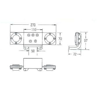 イーグルクランプ（株） ワイヤ保護治具 EM型 マット EM-2.5