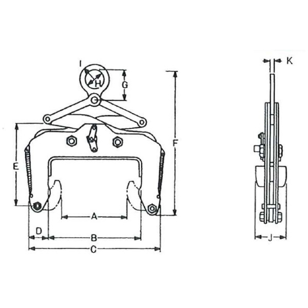 イーグルクランプ（株） コラム用クランプ CCV型 コラムクランプ CCV-1.5(300-350)